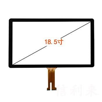 18.5 Inch Black Projective Capacitive Touch Panel (Kara Yüklü Kapasitif Dokunma Paneli)