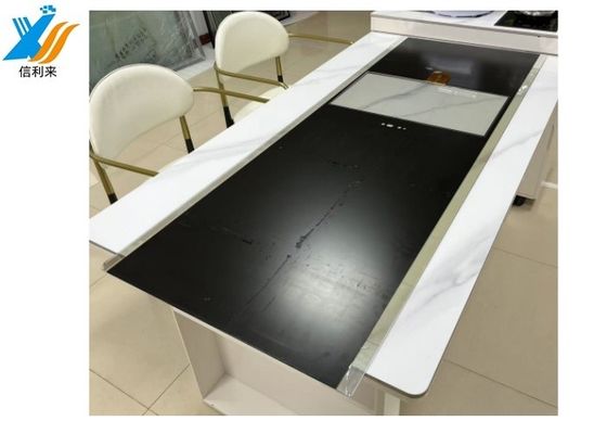 Özelleştirilebilir LED Dokunmatik Ekran Akıllı Ayna Çeşitli işletim sistemleri ile Akıllı ev için G + G yapısı su geçirmez Banyo
