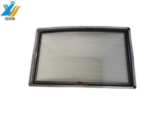 Özel Eğilmiş Kapasitatif Dokunmatik Ekran Paneli 32 "su geçirmez yağ geçirmez Anti-UV AR / AF / AG