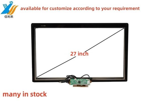 27 inç Multi touch projected capacitive (PCAP) dokunmatik ekran Panel özelleştirilebilir dokunmatik monitör su geçirmez yağ geçirmez kalem dokunmatik Anti-UV LCD ekran tablet pc