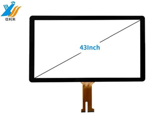 Çoklu Dokunma özelleştir PCAP Dokunma Ekran Paneli 43 Inç Su geçirmez AR AF AG Anti-UV BOE LCD Ekran Monitörü LG IC Eğitim için Akıllı Ev Konferans Oyunları Restoran Dokunma Masası