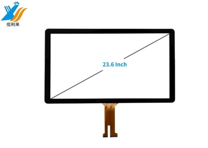 23.6 inç endüstriyel sınıf kapasitif dokunmatik ekran paneli ve diagonal ekran boyutu.