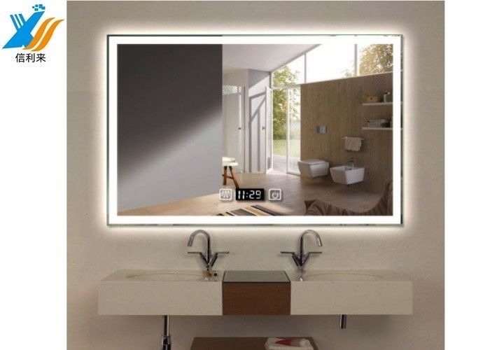 178/178 Görme açısı LED dokunmatik ekran Smart Mirror With Display IPS LCD Screen