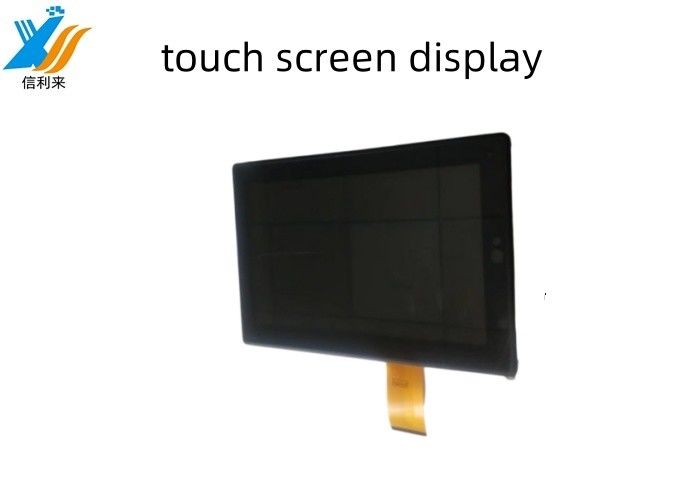 10.1 inç kapasitif LCD dokunmatik ekran paneli yüksek hassasiyetli G + G yapısı ile VGA HDMI tablet bilgisayar endüstriyel eğitim için özel