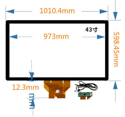 İyi bir fiyat. 43PCAP Dokunmatik Panel 6H Endüstriyel Dokunmatik Ekran Panel PC çevrimiçi
